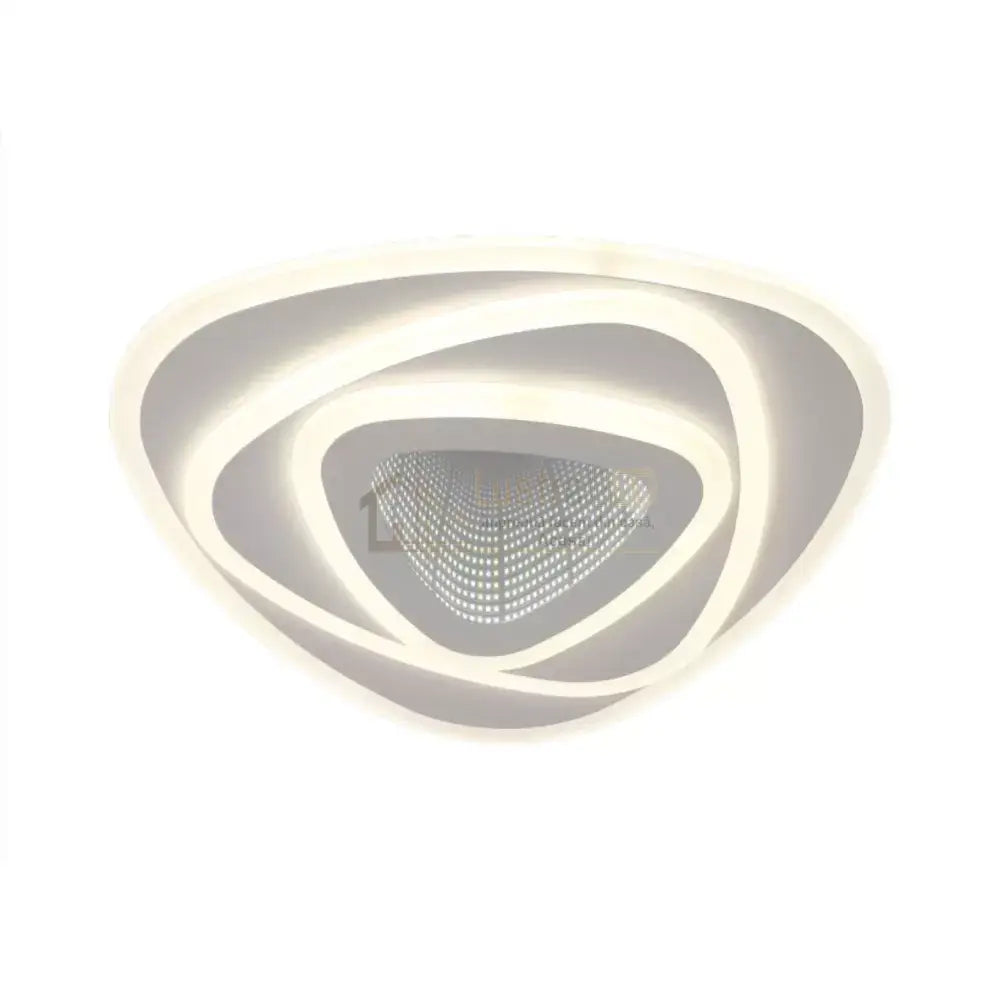 Lustra Led 40W Galaxy 3D Triangle Echivalent 200W Lighting Fixtures