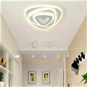 Lustra Led 40W Galaxy 3D Triangle Echivalent 200W Lighting Fixtures