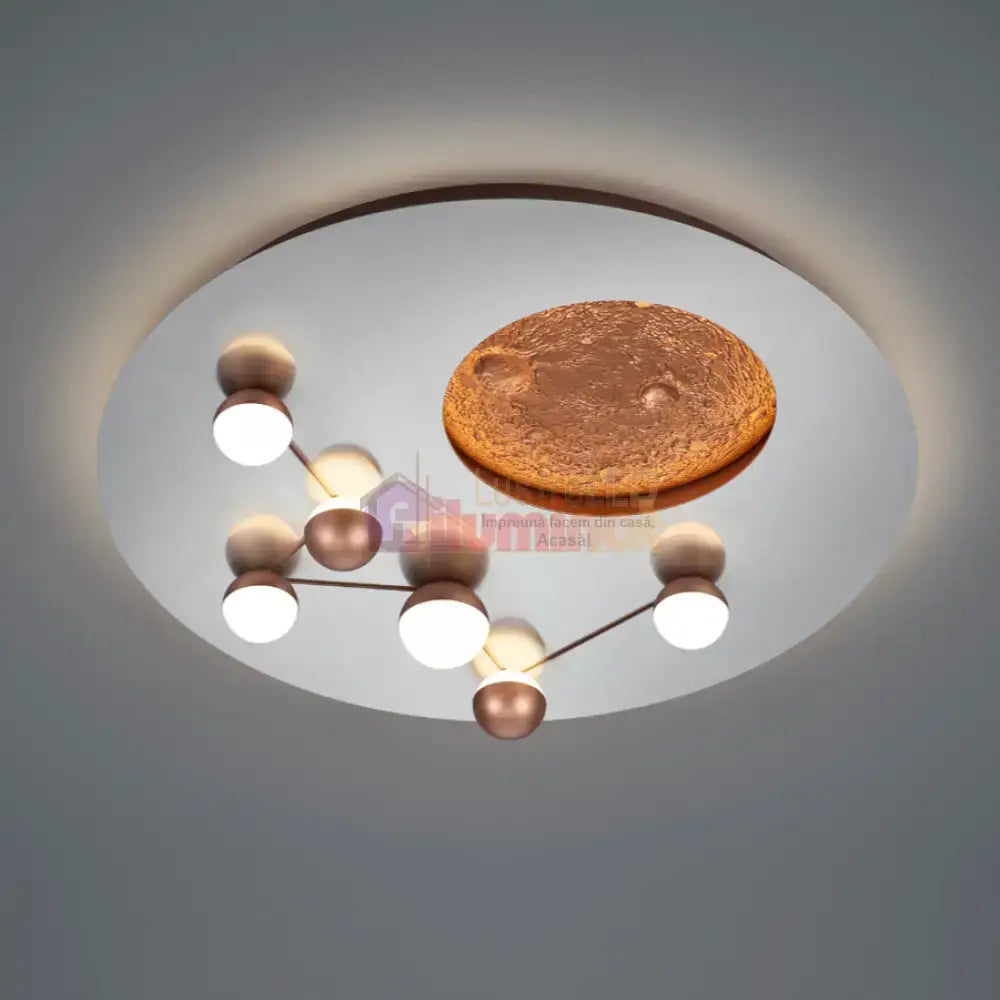 Lustra LED 42W Zodiac Chrome Premium 5100Lumeni lustreled.ro