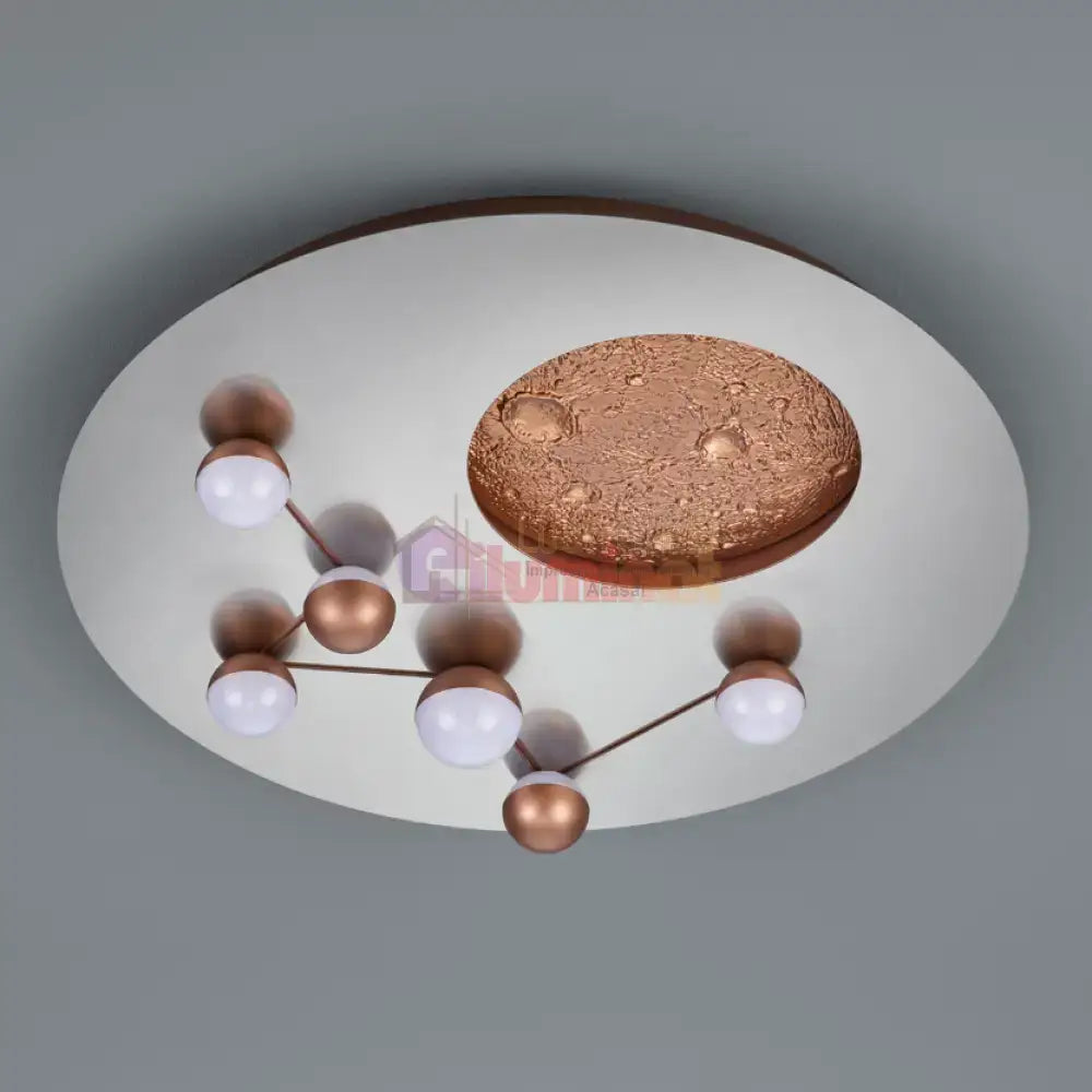Lustra LED 42W Zodiac Chrome Premium 5100Lumeni lustreled.ro