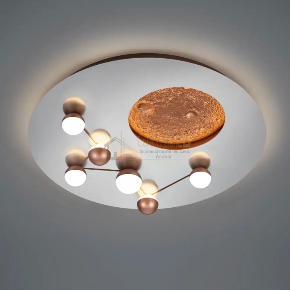 Lustra LED 42W Zodiac Chrome Premium 5100Lumeni lustreled.ro