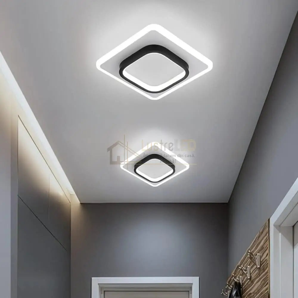 Lustra Led 44W Loki Square Echivalent 200W Lighting Fixtures