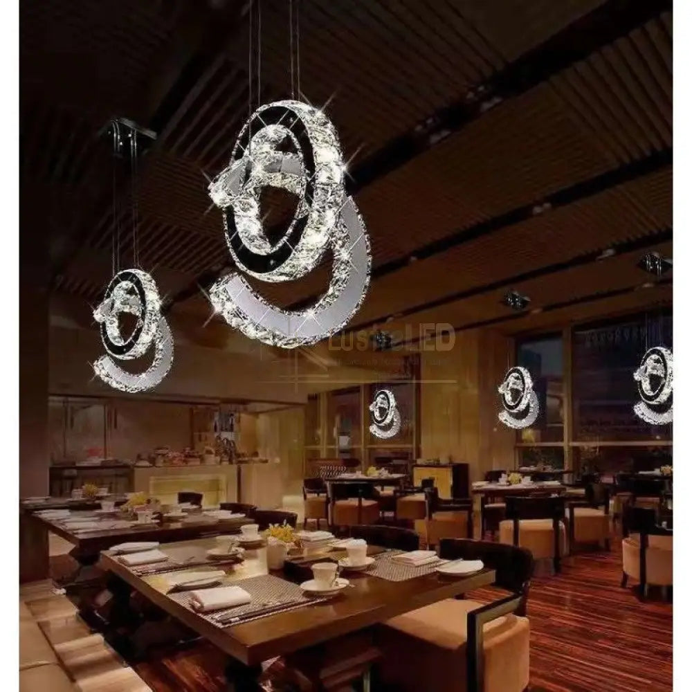 Lustra Led 50W Cristal Codex Telecomanda Lighting Fixtures