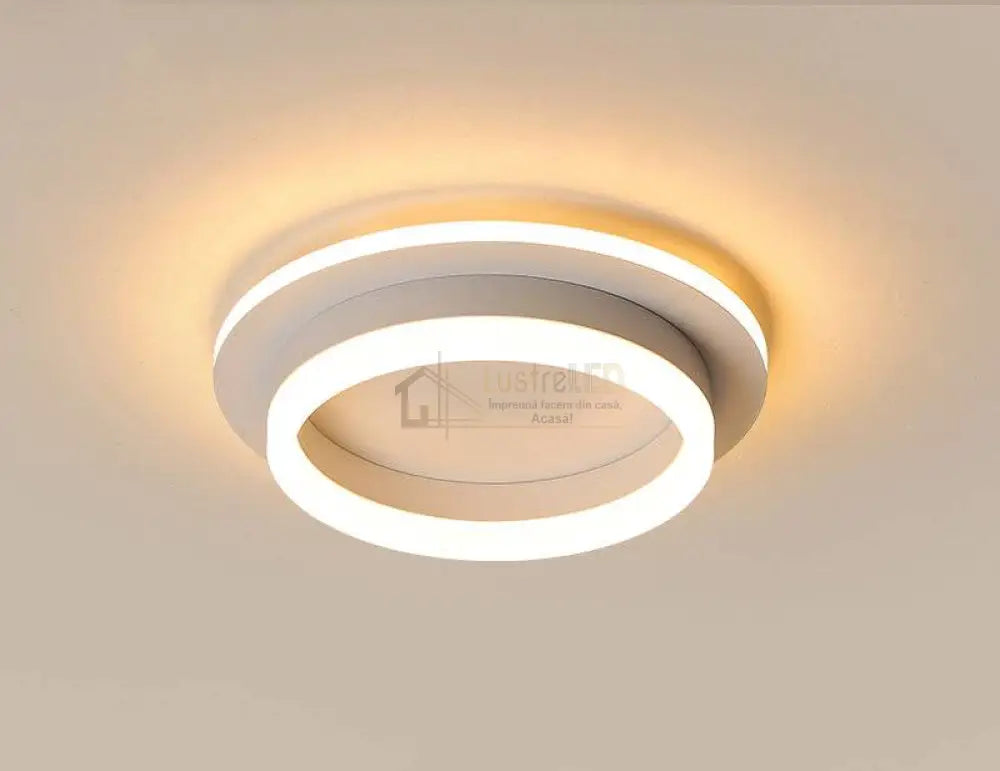 Lustra Led 50W Ring Alb Echivalent 200W Lighting Fixtures