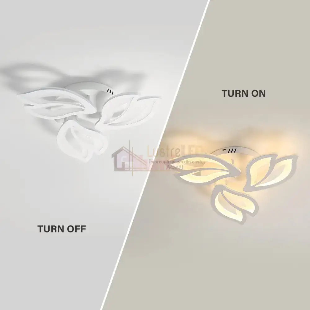 Lustra Led 60W 3068/3 4000K Echivalent 200W Lighting Fixtures