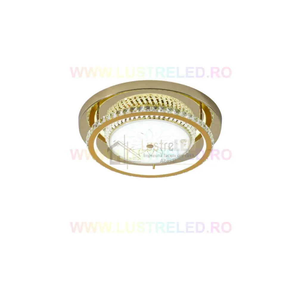 Lustra Led 60W Royal Rigs Gold Echivalent 300W Lighting Fixtures