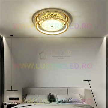 Lustra LED 60W ROYAL RIGS Gold Echivalent 300W