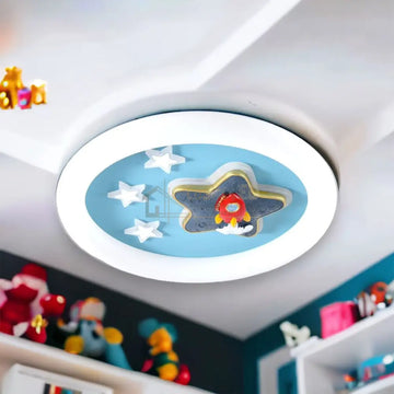 Lustra LED 65W Blue Stars Echivalent 300W