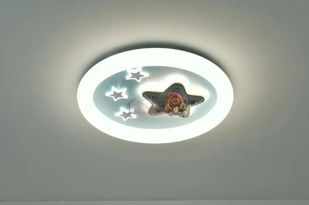 Lustra Led 65W Blue Stars Echivalent 300W Lighting Fixtures