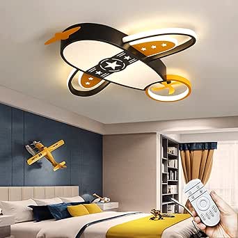 Lustra LED 80W Kids Air Force Echivalent 400W Telecomanda