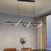 Lustra LED 80W Suspendata Serpent Black Echivalent 400W