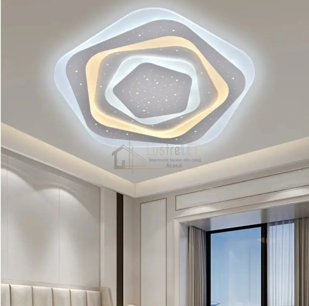 Lustra Led 80W Sky Telecomanda Echivalent 400W