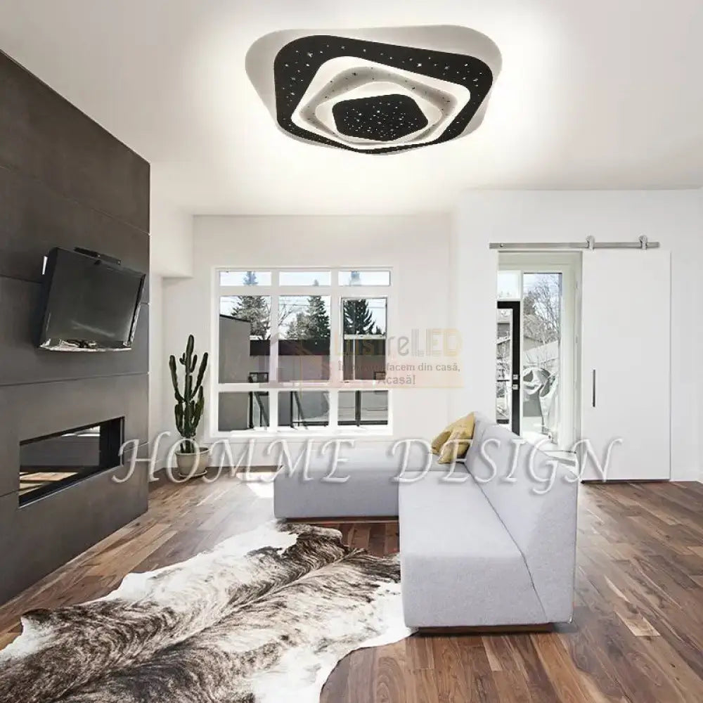 Lustra Led 80W Sky Telecomanda Echivalent 400W