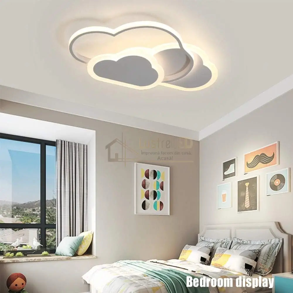 Lustra Led 86W Norisor Telecomanda Echivalent 400W Lighting Fixtures