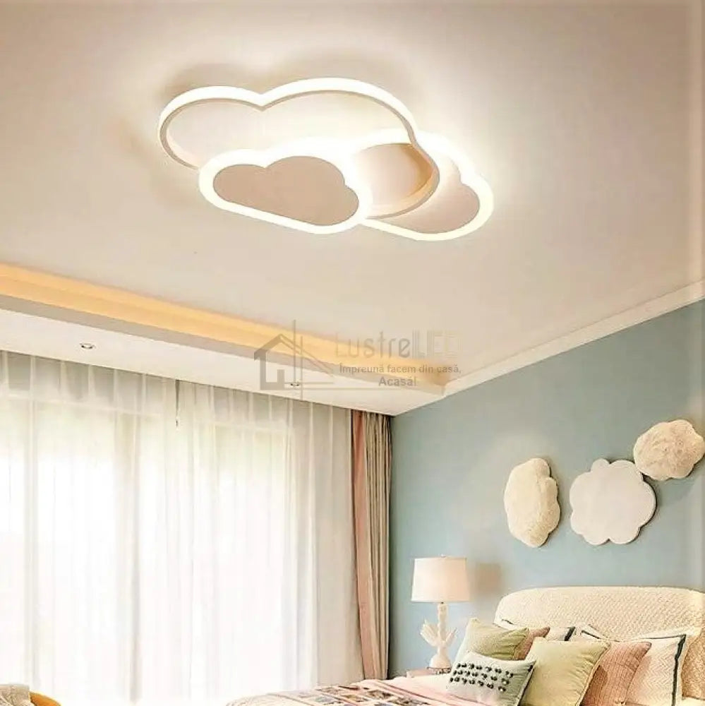 Lustra Led 86W Norisor Telecomanda Echivalent 400W Lighting Fixtures