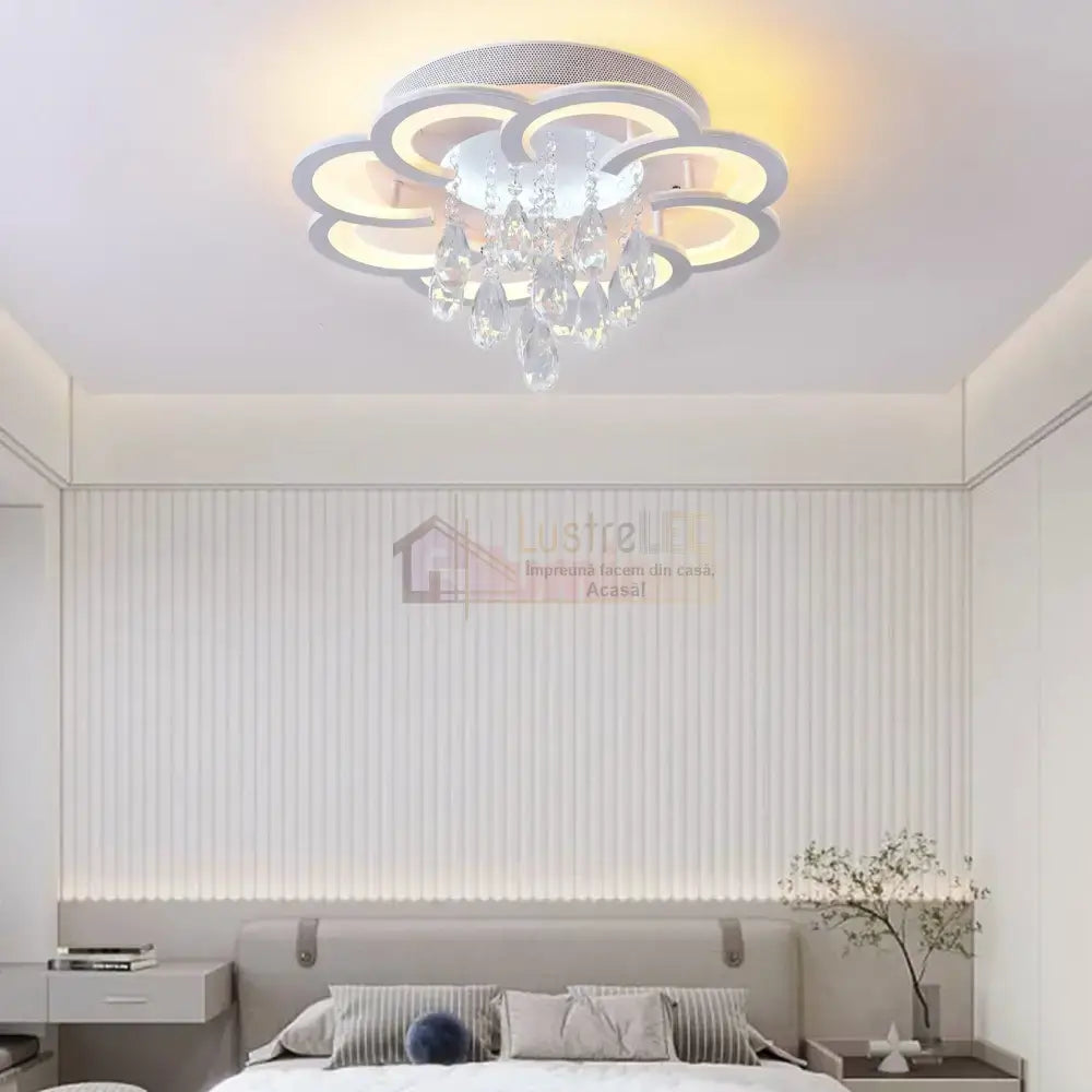 Lustra Led 88W Sunshine Telecomanda Echivalent 400W Lighting Fixtures