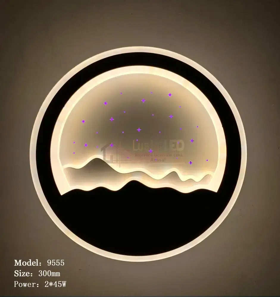Lustra Led 90W Mountains Echivalent 300W Lighting Fixtures