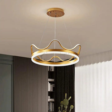 Lustra LED 96W WONDERLAND QUEEN Gold Telecomanda