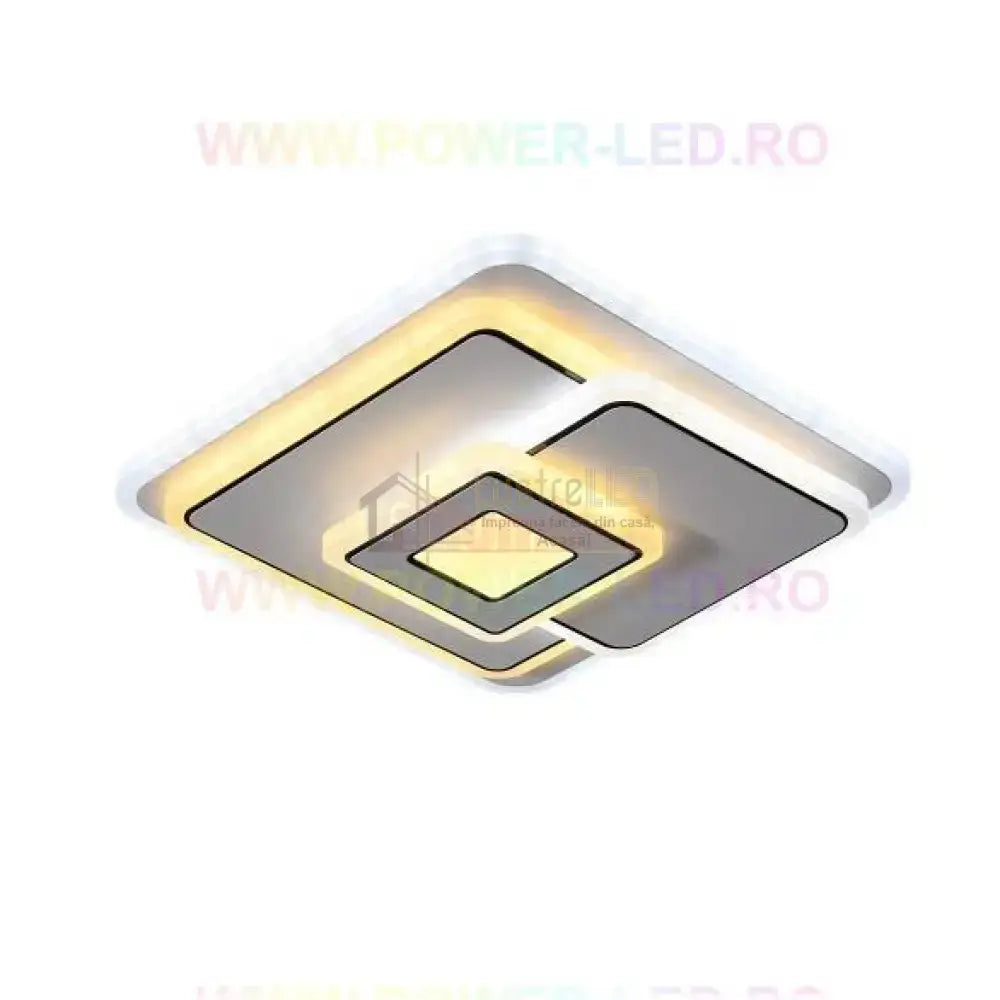 Lustra Led 98W Mini Lara Patrata Echivalent 250W