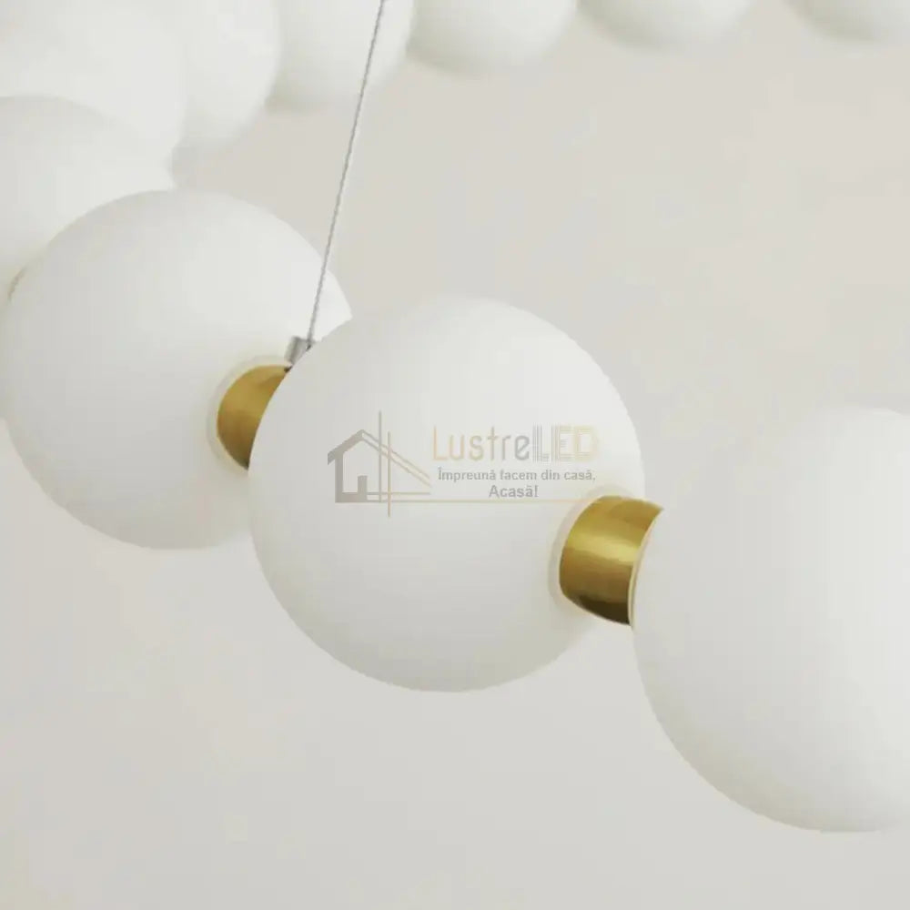 Lustra LED 36x2W MAT GOLD G3974-15 + 1 cu Telecomanda ABAJUR / AURIE Chandeliers