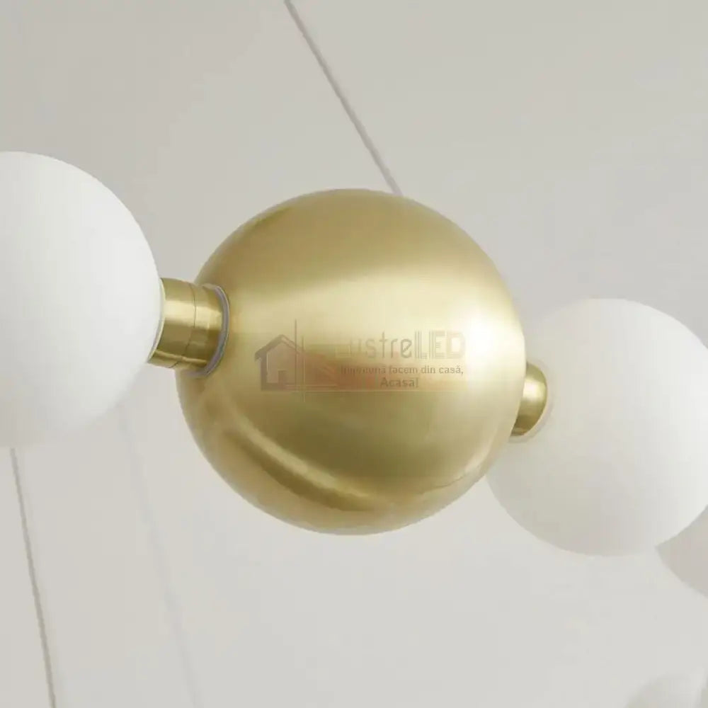 Lustra LED 36x2W MAT GOLD G3974-15 + 1 cu Telecomanda AURIE / ABAJUR Chandeliers
