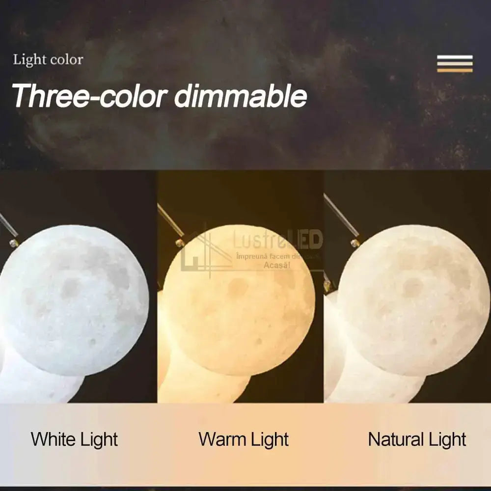 Lustra LED Abajur GOLD Moonlight 7xE27/13xE27 lustreled.ro