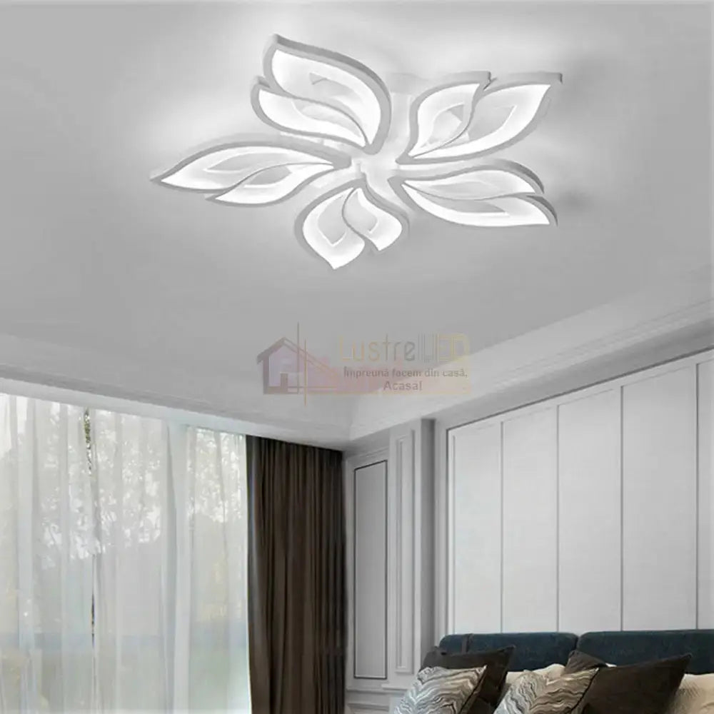 Lustra Led 120W Anemone Telecomanda Smart Aplicatie Lighting Fixtures
