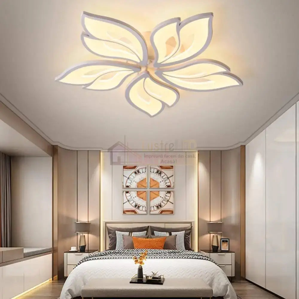 Lustra Led 120W Anemone Telecomanda Smart Aplicatie Lighting Fixtures