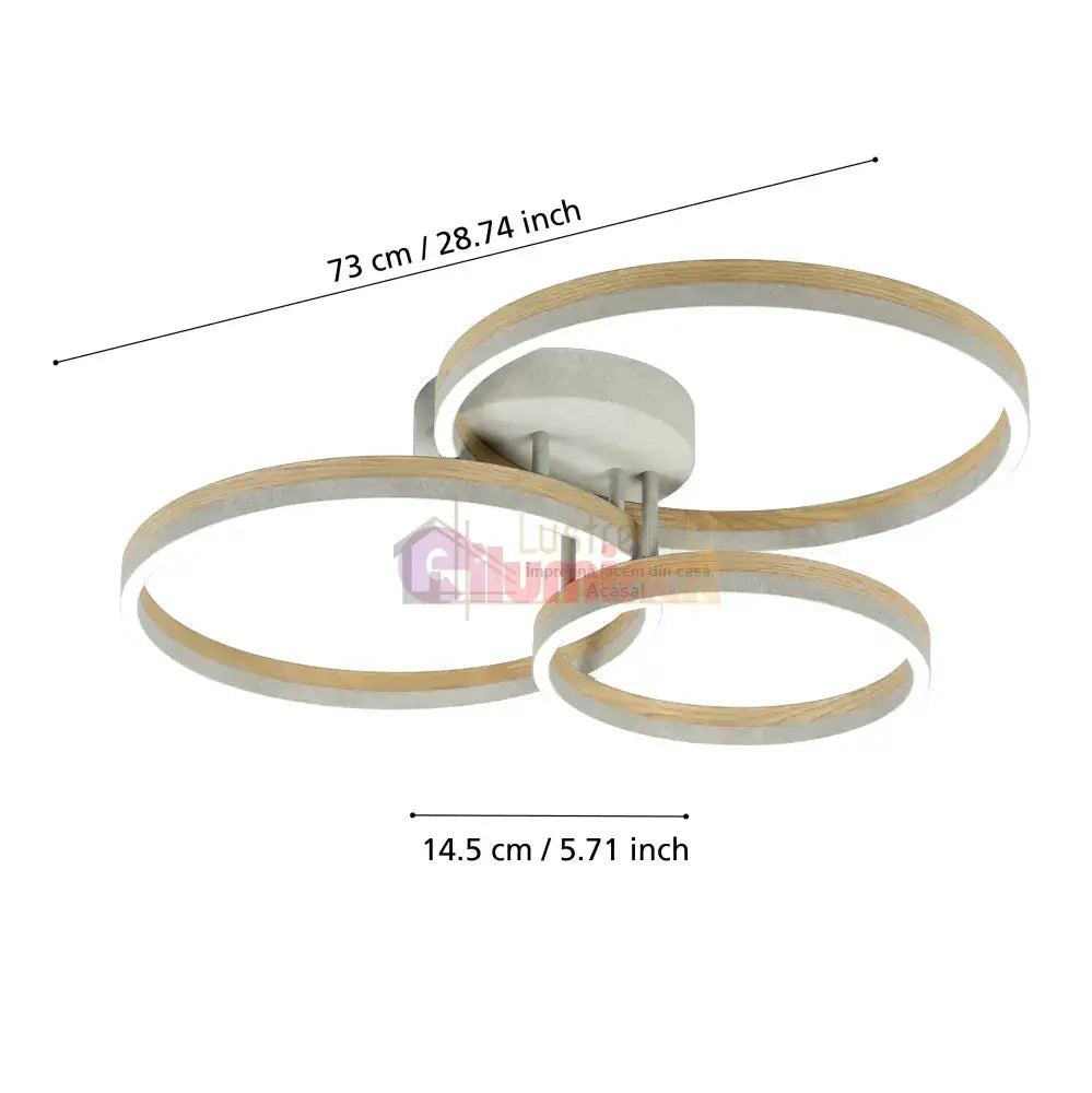 Lustra LED CADINARO 44W Echivalent 600W lustreled.ro