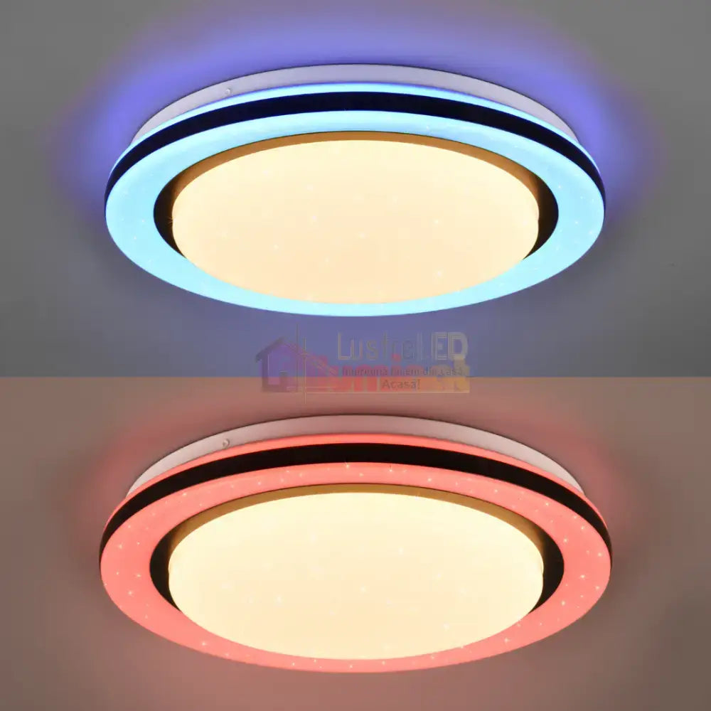 Lustra LED CARTIDA RGB-CCT Echivalent 200W Telecomanda lustreled.ro