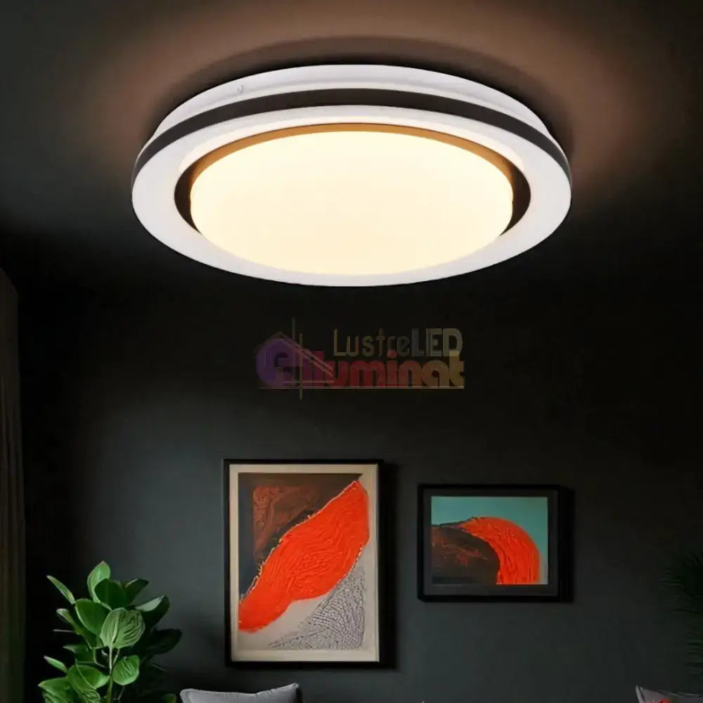 Lustra LED CARTIDA RGB-CCT Echivalent 200W Telecomanda lustreled.ro