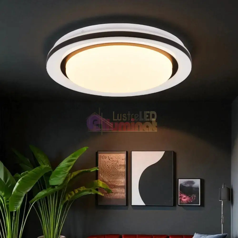 Lustra LED CARTIDA RGB-CCT Echivalent 200W Telecomanda lustreled.ro