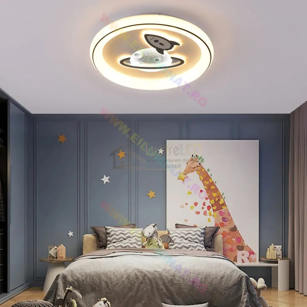 Lustra LED CLAVIA Echivalent 600W Telecomanda KIDS / 50CM / ALBA Lighting Fixtures