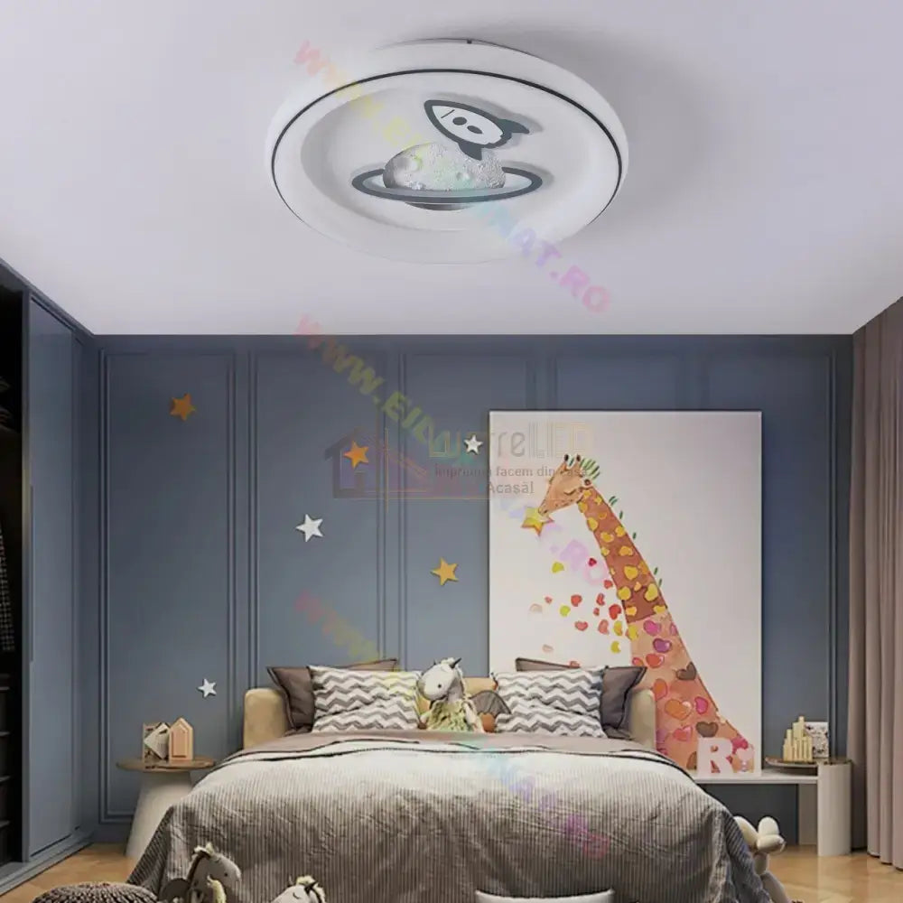 Lustra LED CLAVIA Echivalent 600W Telecomanda KIDS / 50CM / ALBA Lighting Fixtures