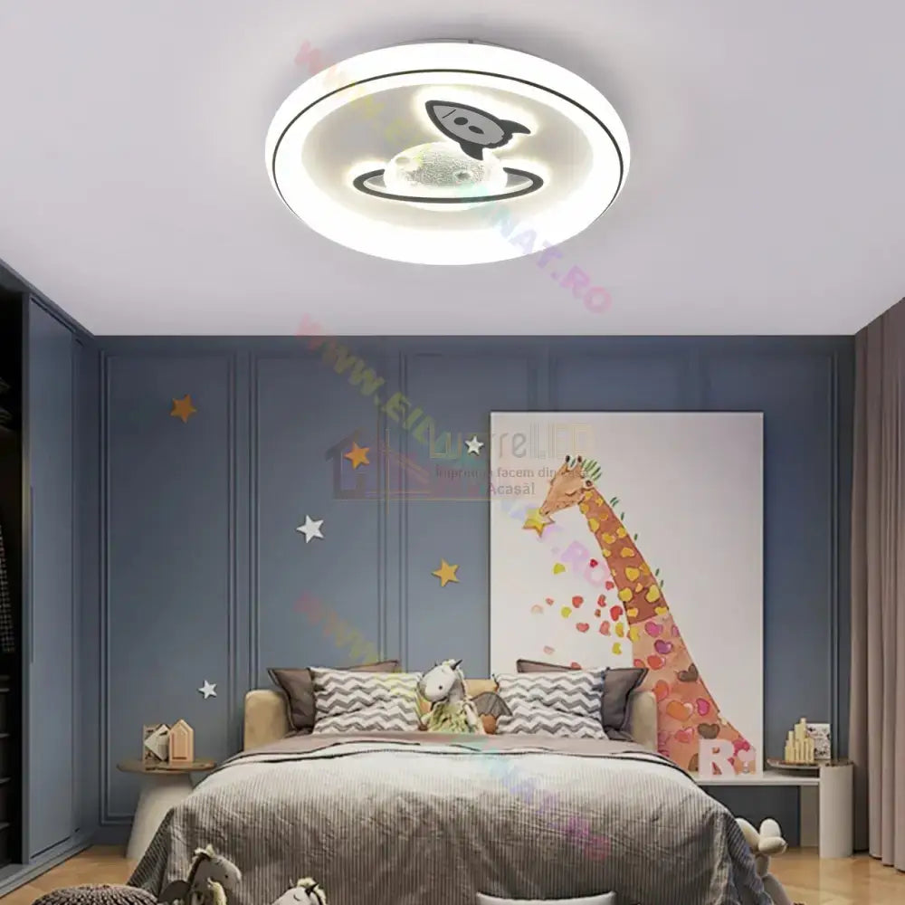 Lustra LED CLAVIA Echivalent 600W Telecomanda KIDS / 50CM / ALBA Lighting Fixtures