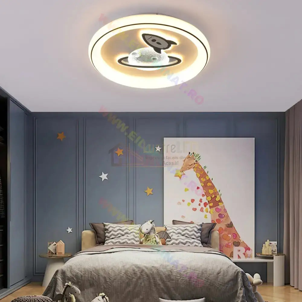 Lustra LED CLAVIA Echivalent 600W Telecomanda KIDS / 50CM / ALBA Lighting Fixtures