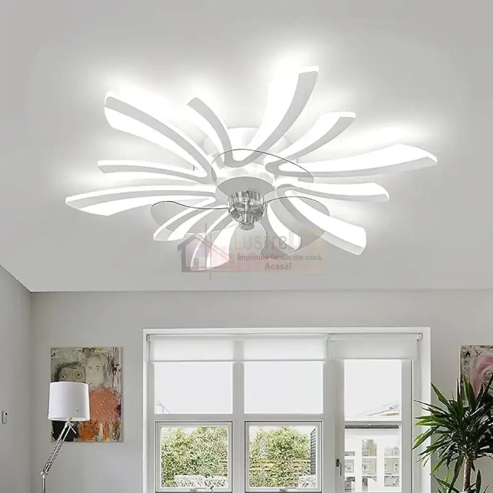 Lustra LED cu Ventilator si Telecomanda R9163/5 ALBA / VENTILATOR Lighting Fixtures