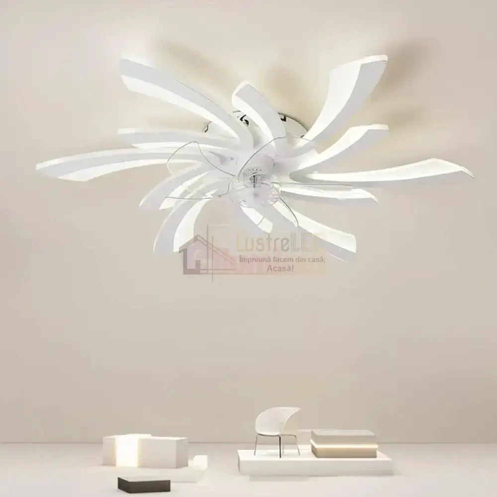Lustra LED cu Ventilator si Telecomanda R9163/5 ALBA / VENTILATOR Lighting Fixtures