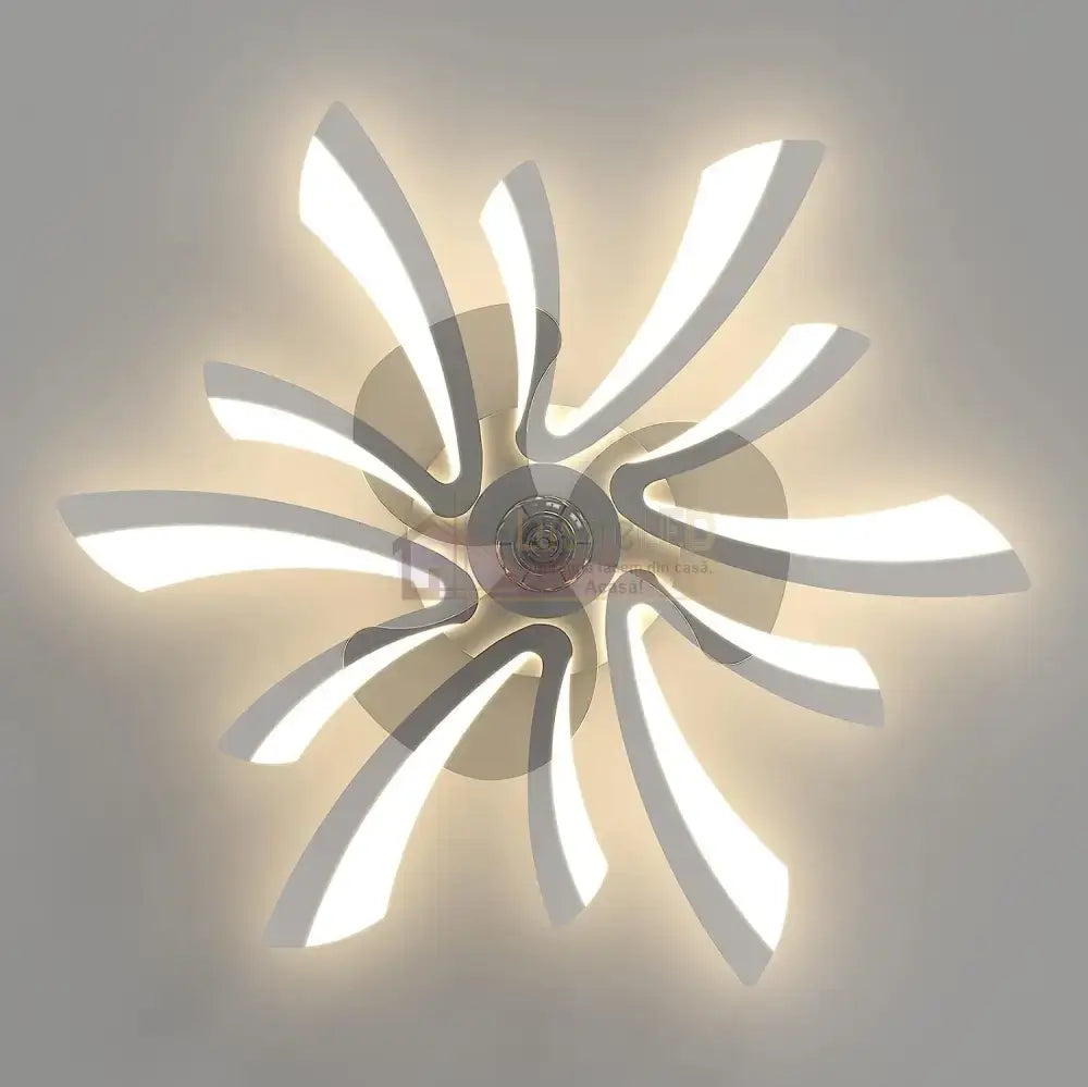 Lustra LED cu Ventilator si Telecomanda R9163/5 ALBA / VENTILATOR Lighting Fixtures