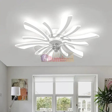 Lustra LED Clio cu Ventilator Echivalent 300W Telecomanda