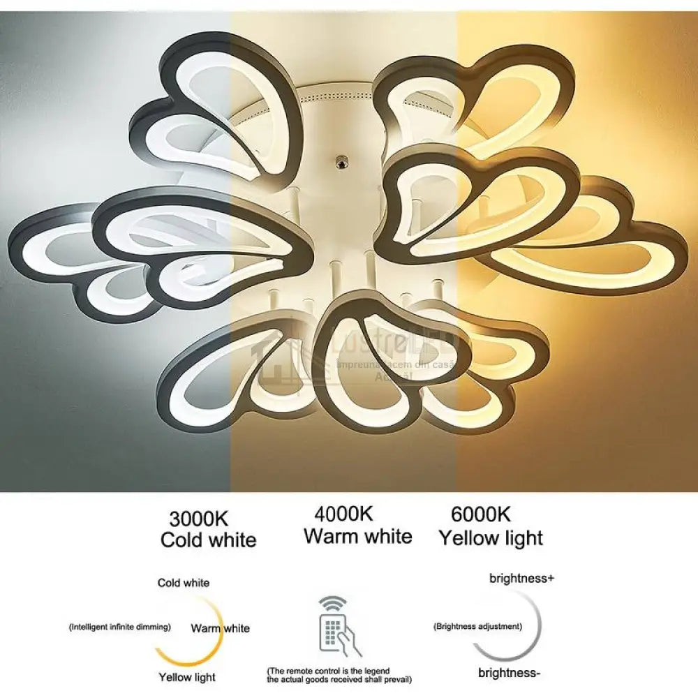 Lustra Led 234W Clio Grande Telecomanda Lighting Fixtures
