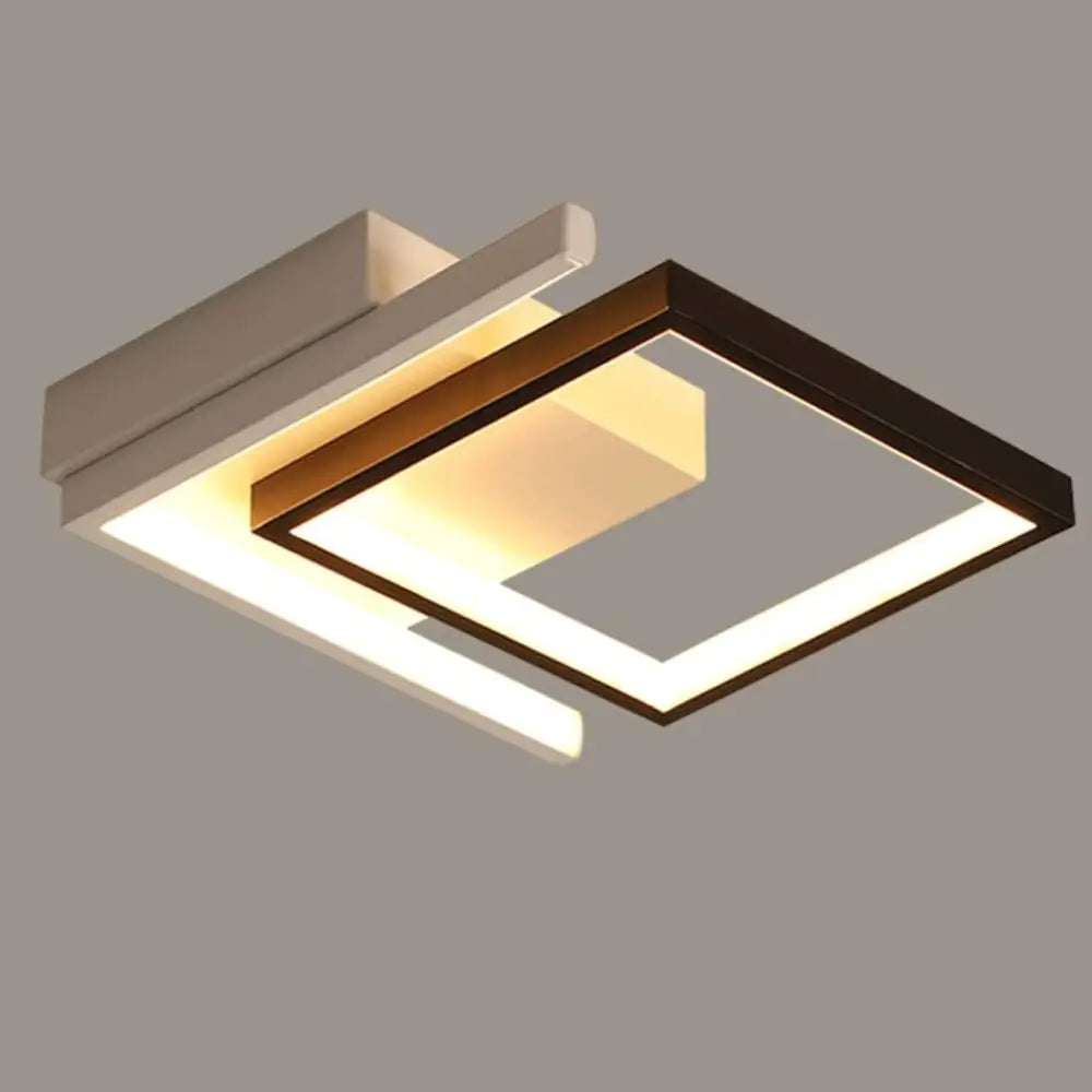 Lustra Led Combo Square 3 Functii Echivalent 200W Lighting Fixtures
