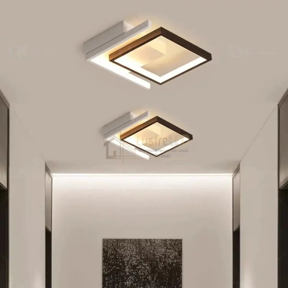 Lustra Led Combo Square 3 Functii Echivalent 200W Lighting Fixtures