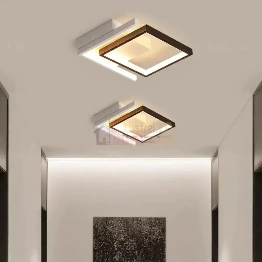 Lustra Led Combo Square 3 Functii Echivalent 200W Lighting Fixtures