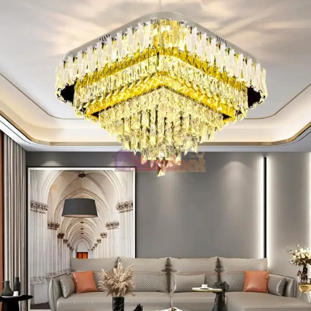 Lustra LED Aplicata Infinite Elegance Telecomanda lustreled.ro