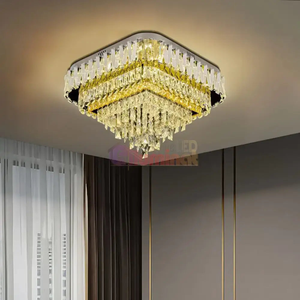Lustra LED Aplicata Infinite Elegance Telecomanda lustreled.ro