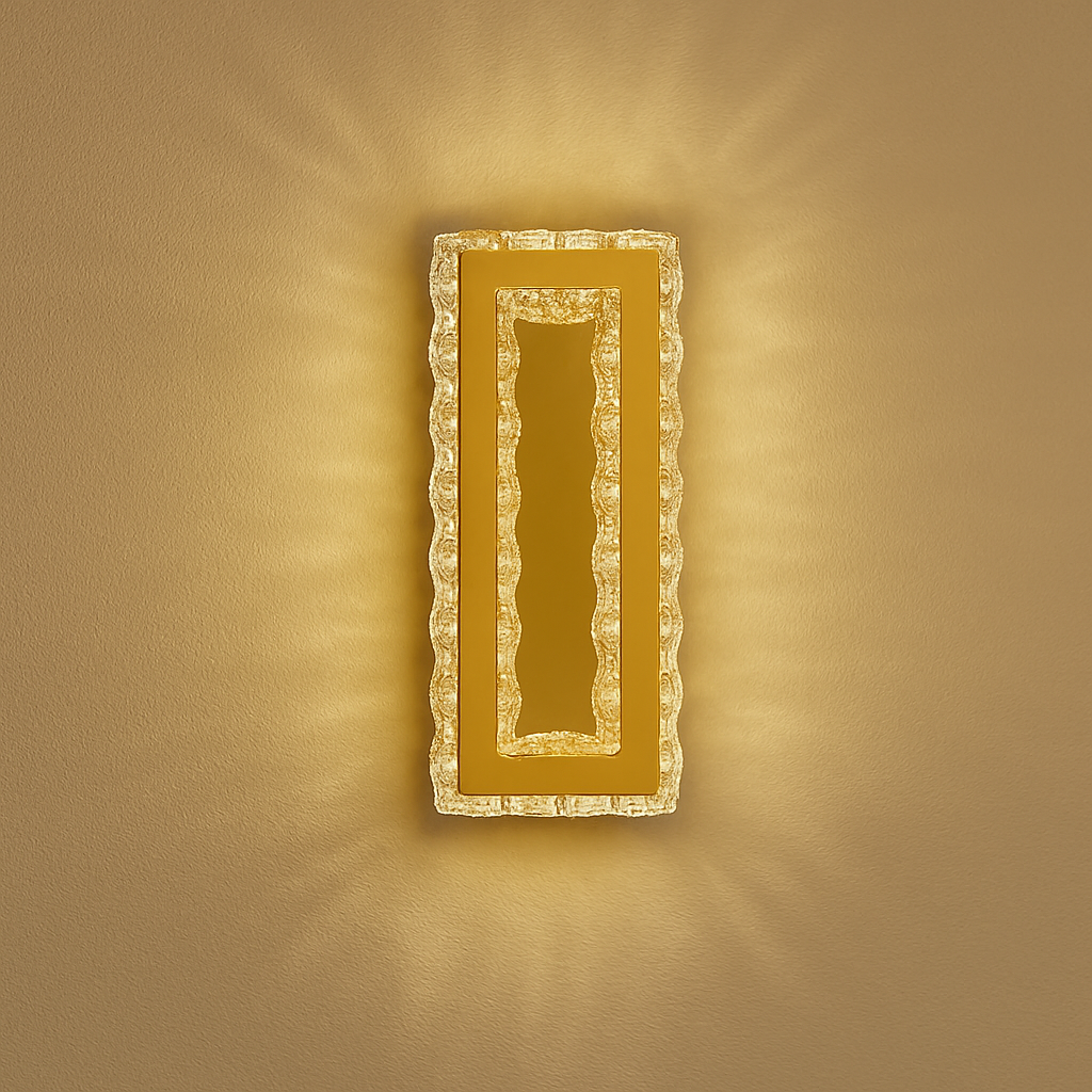 Lustra LED Aplicata 24x12CM Cristal 6180 Echivalent 200W