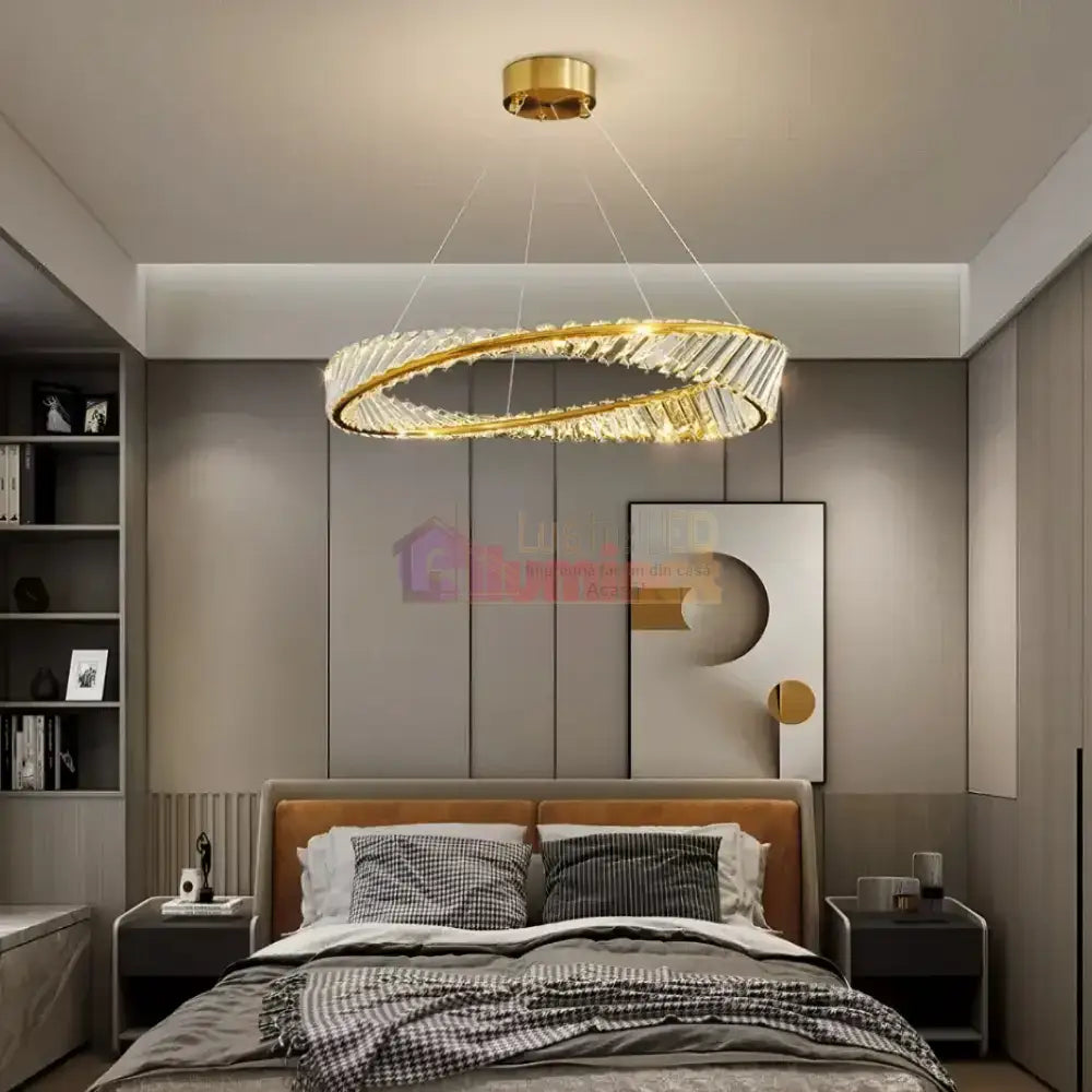 Lustra Vogue LED Suspendata 80W lustreled.ro