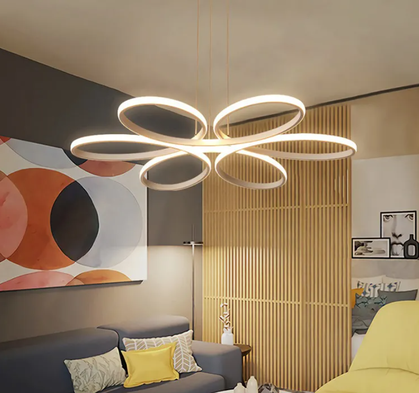 Lustra LED 144W DAISY Suspendata Echivalent 500W