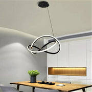 Lustra LED 82W TETIS Black 3 Functii